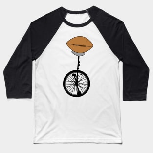 Unicycle Football Baseball T-Shirt